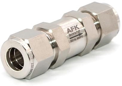 PVTLCYBI Rückschlagventil aus Edelstahl 316, Einweg-Hochdruck-Rückschlagventil, 3000 psi(1/4)