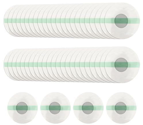 50 Pcs Parches Sensor, Protector Sensor Parches Adhesivos Compatible con Sensores Libre 2 & 3 Resistentes Transpirable al Agua y Ideales para Deportes, Natación y Uso Diario