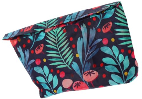 DOITOOL Paquet Réutilisable en Coton Cire d'abeille Naturelle pour Fruits Frais et Snacks, Tissu pour Conserver Aliments, pour Camping et Réfrigérateur