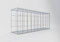 GABIONA Cesta de piedra de gavión rectangular, malla de 10 x 10 cm, profundidad de 20 cm, cesta de cultivo tipo 2, cierre de espiral, galvanizado (100 x 40 x 20 cm)