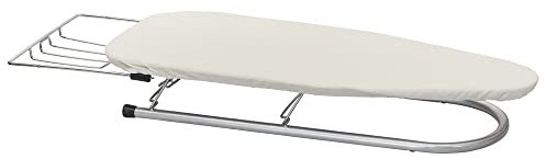 Household Essentials Stahl Tischplatte Bügelbrett mit Eisen Rest, 12-Zoll x 30-Zoll