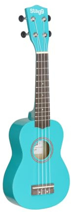 Stagg 25019670 US-OCEAN Soprano Ukulele mit Tasche