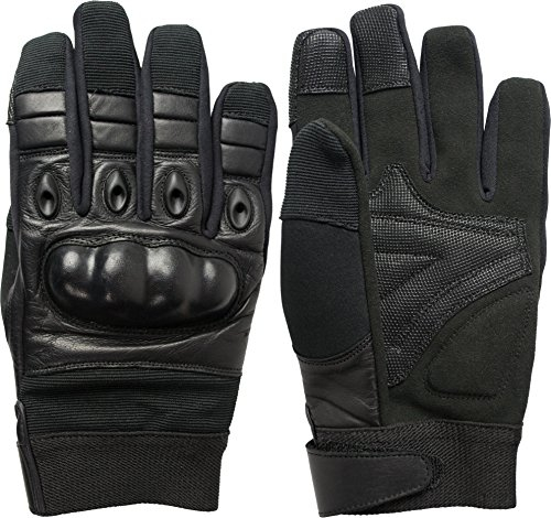 normani Tactical Paintball Handschuhe mit Knöchelschutz und Belüftungssystem Safeties Größe M