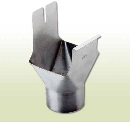 Aluminium Einhangstutzen kasten RG 200 für Fallrohr DN60