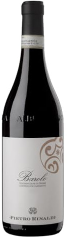 Pietro Rinaldi – Barolo DOCG Rotwein 0,75 l - 100 Prozent Nebbiolo aus Verduno, eleganter Duft von Rosen & Teer, kraftvoll & fein, 14,5 Prozent Vol.