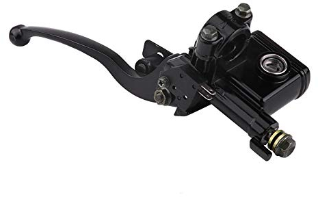 Aramox Quad 7/8 22mm Left Brake Pump, Universal Clutch Master Cylinder Lever, Dirt Bike Hydraulic Brake Lever