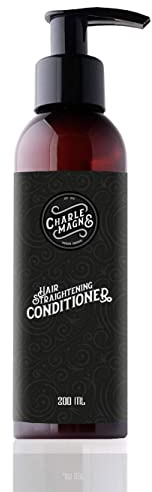 Charlemagne Conditioner für Männer - 200 ml, Mediterranean Breeze | Silikonfrei & Glättend - Anti-Frizz & Anti-Haarbruch - Tägliche Herren Haarpflege & Styling - Made in Germany