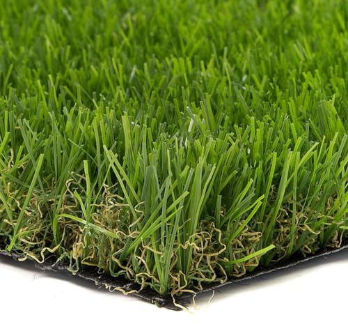 STI Prato Sintetico 40mm Finta Erba Tappeto Manto Giardino Pet Cane Gatto 4 Sfumature Colore Taglio 1x2mt