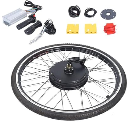 YNAADYH 28 Zoll 36V E-Bike Elektro Vorderrad Nabe Motor Umbau Kit Für 36V Fahrrad Nabe Motor 36V 800W 28Zoll VorderradMotor Fahrrad Umbau Kit DIY