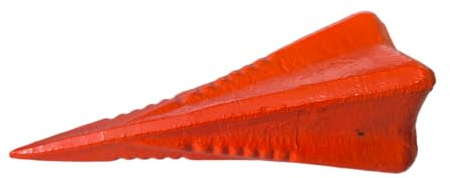 AP Supplies Diamond Log Splitter Wedge, Red, 1.6kg/3.5lbs