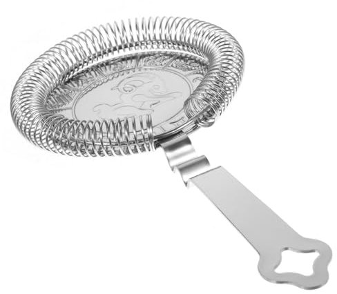COLLBATH Colino Da Cocktail in Metallo Essenziale Separatore Di Ghiaccio E Polpa Di Frutta Strumento Da Bar
