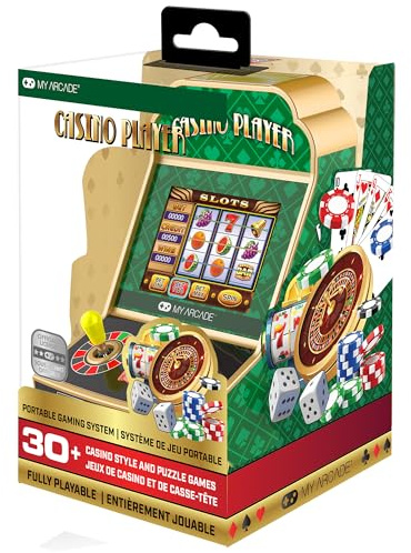 Min arkad kasinospelare: Retro arkader, spelmaskin, kasinospel, pokerspel, blackjack, roulett, inkluderar över 30 spel
