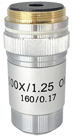 TYZK Accesorios para microscopios 100x Obj Duración y rendimiento confiable