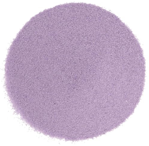 GRAN VELADA - Dekosand Rosa Lavendel 1000 g | Feiner Farbsand für Sandceremonien, Basteln, Vasenfüllung, Tischdekoration, Hochzeitsdeko, Kreative Handarbeiten, Farbe Rosa Lavendel