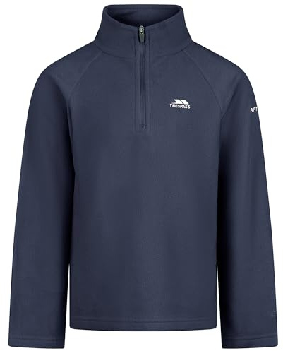 Trespass Kids Anti-Pilling Fleece Uliston Navy 11/12