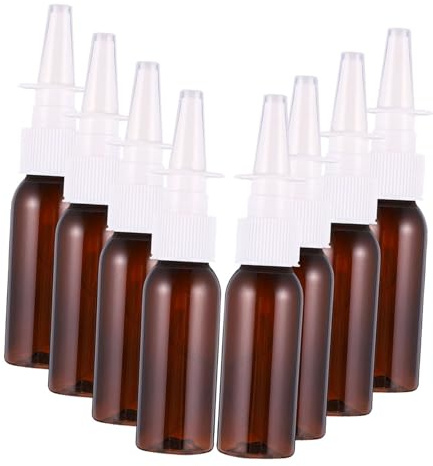 iplusmile 8pezzi Flacone Spray Nasale Vuoto Flacone Spray Nasale Ricaricabile Piccolo Nebulizzatore per Acqua e Profumi