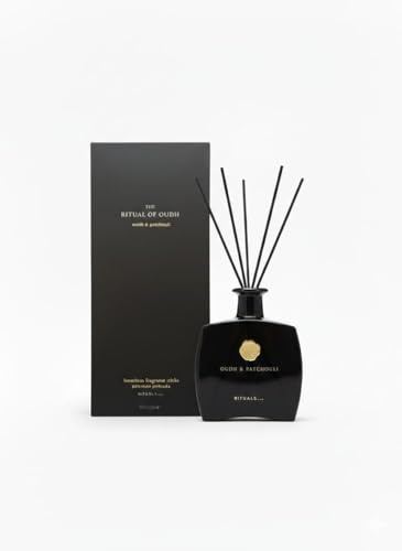 Rituals The Ritual of Oudh Luxuriöse Duftstäbchen – Oudh & Patchouli – Reed Diffuser 450 ml