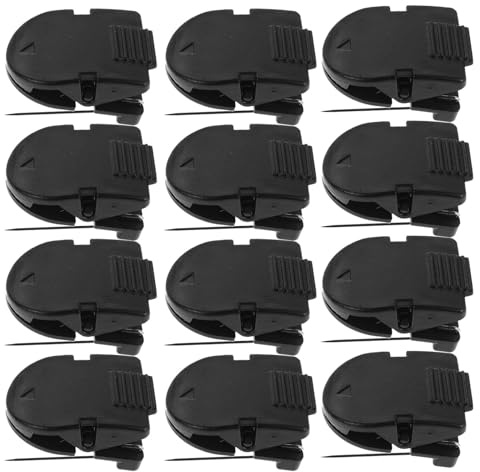 POPETPOP 25 Pièces Clips D'affichage Mural en Plastique et Métal pour Panneaux en Tissu, Pince Forte pour Organiser Espace de Travail au Bureau Domicile