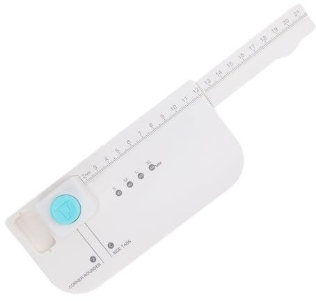 Semme Flikar för Hantverk 4 Storlekar Hålslagstavla Multifunktionell Filavdelare Etikettmaskin för Scrapbooking Journalföring ABS Halkfri Design Bärbar Robust