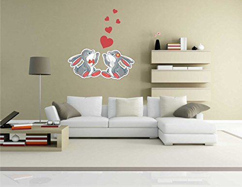 INDIGOS Wandtattoo, Bunt
