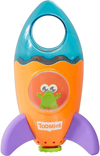 TOMY E72357C Raketenfontäne - lustiges Wasserspielzeug für Badewanne, Pool oder Schwimmbad zur Gewöhnung an Wasser für Kinder ab 12 Monate