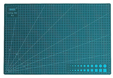 Eagles Schneidematte 450 x 300 x 3 mm A3 Cutting matt, ideal für Projekte von Quilt, Nähen, Scrapbooking und alle Arts Et Métiers