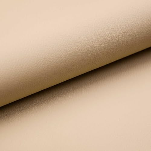 10 Meter Kunstleder Soft 001 Beige