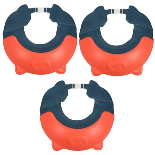 3 Stücke Einstellbare Baby Shampoo Hut Bade Kappe Haar Waschen Kappe Kinder