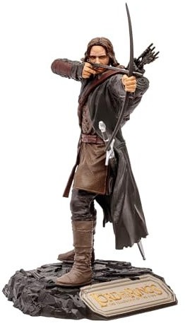 McFarlane Lord of the Rings Movie Maniacs Actionfigur Aragorn 15 cm