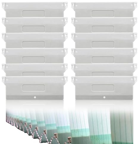 YSOOUA 12 pannelli di contrappeso per tende a lamelle 89 mm pezzi di ricambio per tende verticali tende per tende verticali pesi lamelle tenda porta accessori finestra