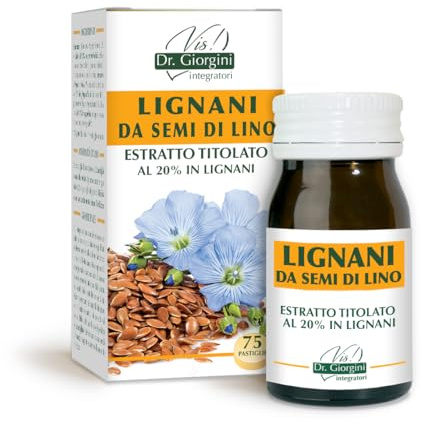 LIGNANI da Semi di Lino ESTRATTO TITOLATO pastiglie - 30 g