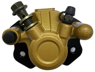 ZDCOZMD [Parti di Moto] Colore Dorato della Pinza Freno Anteriore Sinistra 50CC 90CC 110CC 125CC 150CC [Facile da sostituire]