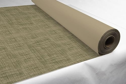 Rollo de Mantel Papel Eco Nature Decorado 1,20x100 m – 37gr/m² | Rollo Individual | Biodegradable y Reciclable | Color Natural con Estampado | Ideal para Eventos y Hostelería Sostenible