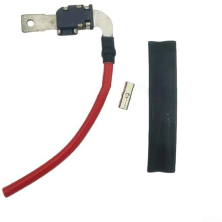 Eawfgtuw Fusible positif de batterie avec câble pour S60 S80 XC60 XC70, porte-fusible en métal ABS, pièce de rechange 31412136