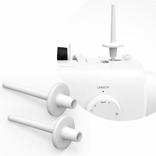 Sintrix Fab 2 Stück Garnrollenstift für Nähmaschine – Universal Garnrollenhalter/Spulenstift zum Aufstecken auf Spuler, Hilfsgarnrollenstift kompatibel mit Singer 0-8-15, Brother, Baby Lock, AEG usw.