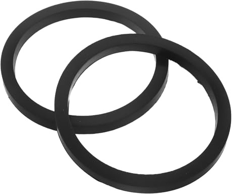 Homoyoyo Lot de 2 Joints en Silicone pour Tube en Verre 10 Cm Chauffage de Terrasse Pyramidal, Pièce D'étanchéité Résistante Haute Température, Accessoire de Rechange pour Chauffage