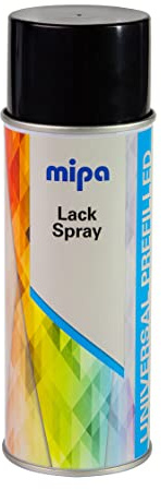 MIPA 2-Schicht Autolack, Motorradlack Spraydose nach Farbwunsch Hochwertiger Basislack, 400 ml