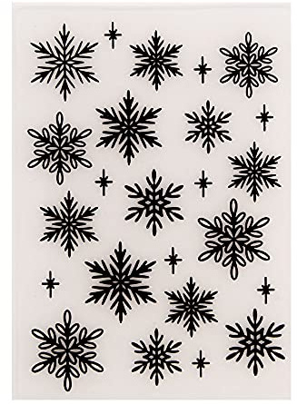 arriettycraft Kunststoff-Prägeschablonen für Karten, Scrapbooking oder Papierbasteln, 10,4 x 14,7 cm