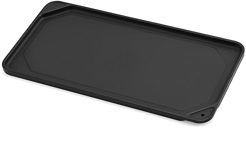 4396096RB Replacement Griddle for Whirlpool Stove Parts, W10297135 Cast Iron Plate for Maytag, Kitchenaid, Jenn Air, Amana, Gourmet Gas Range Cooktop Parts Burner Pan 1 Pcs