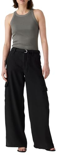 Levi's Baggy Dad Cargo Drapey Caviar Gd, Drapey Caviar Gd, 27W x 30L