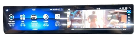 Tablette de Voiture Écran Double de 12,3 Pouces Android 13 CarPlay pour Mercedes-pour Benz GLC X253 C W205 NTG5.0 .5 NTG6(4G-64G-NTG5.0)