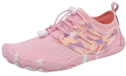 Chaussures aquatiques légères pour homme et femme, idéales pour la marche sur la plage, la randonnée en rivière et le trekking, semelle antidérapante en caoutchouc et mesh respirant, séchage rapide,