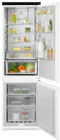 Electrolux KNG8CD18S - Frigorifero No Frost Combinato da Incasso 249 Litri Bianco Classe Energetica D