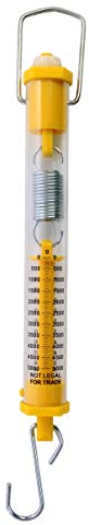 SI Manufacturing Federwaage, 5 kg, 50 N, Gelb, Stahl, Industrielle/kommerzielle Waage, digital, Handgerät, 5.1 kg, Waage