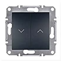 Schneider Electric EPH1300171 Pulsador de Persianas, Antracita