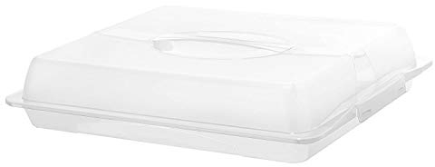 Rotho PartyButler John Contenitore per Alimenti, Plastica, Trasparente/Bianco, X-Large