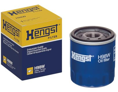 HENGST - Ölfilter H98W - Öl-Anschraubfilter für KFZ | Hochwertiger Motorölfilter für KFZ mit Otto- oder Dieselmotor - Robuster Ölfilter mit hoher Schmutzaufnahmefähigkeit