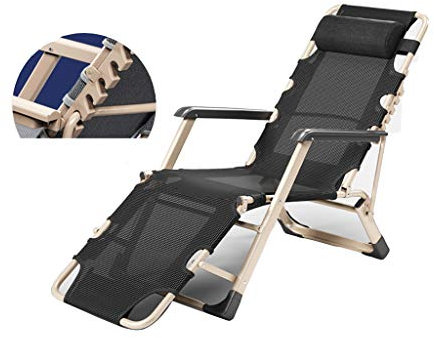 N / A Tragbarer Strandkorb, Atmungsaktiver Klappbarer Freizeitstuhl Mit Schwerelosigkeit Für Camping Im Innenpool Mit Einem Gewicht Von 200 Kg(Color:schwarz A.)