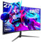 Gawfolk 27 Curved Gaming Monitor 165Hz, 144Hz PC Monitor 1ms Full HD 1080P, 1800R Frameless Computer Monitor