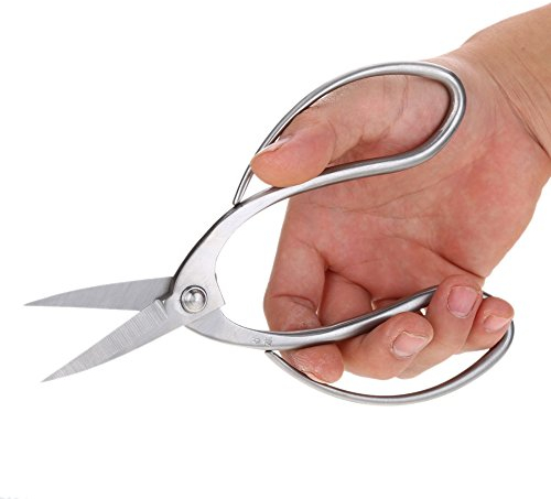 Tyenaza Bonsai-Schere, Wurzelschere, 190 mm Edelstahl-Garten-Bonsai-Schere, Wurzelzweig, Schneidwerkzeug